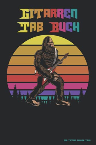 Gitarren Tab Buch: 100 Tabulatur Seiten - Schreibe Killer Riffs, Solis, Rock oder Metal Musik mit diesem Gitarren Tab Buch