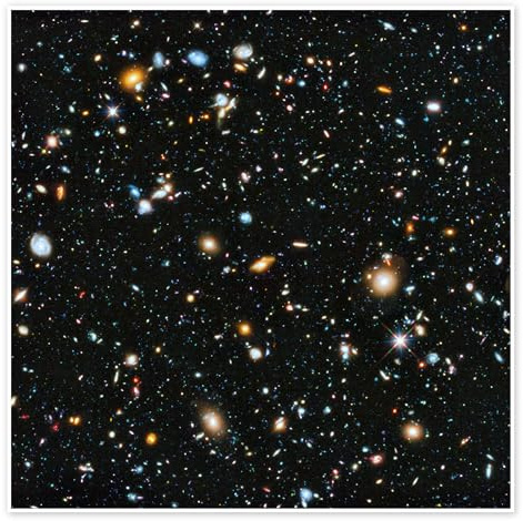 Posterlounge Hubble Extreme Deep Field Poster