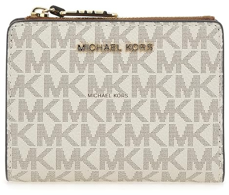 Michael Kors 32S5G8ED7V-149 MD SNAP COIN BILLFOLD Donna VANILLA/LUGG Taglia TU