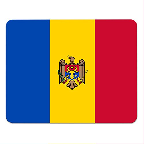 Addies musmatta Moldavien landsflagga – fana – Moldavien – Republiken Moldavien
