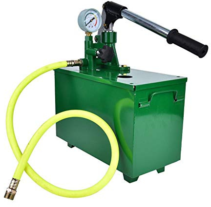 Manuell trycktestpump, 40 kg pipeline läckage-testare, 4 MPA hydraulisk testpump för trycktestning av en mängd olika tryckkärl, rör, ventiler, gummibeslag