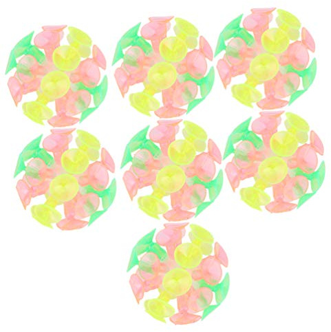 TOYANDONA 7 Bolas De Ventosa para Niños Creativo Multicolor Interactivo Pelotas De para Juego En Familia Y Fiesta
