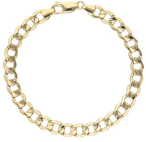 Luigi Merano Armband Panzerarmband, Gold 585 Gold, 19 Cm 585 Gelbgold