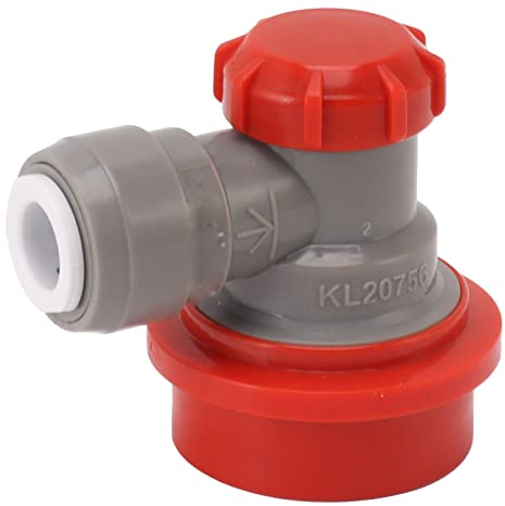 5/16-Zoll-Double-Tight-Push-in-Schnellkupplungsadapter Duotight-Push-in-Fitting Balllock-Schnellkupplung Per Hand Zerlegen (Rotes Gas)