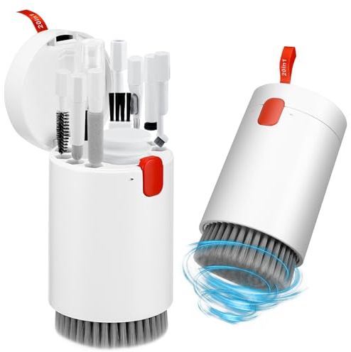 20 in 1 Tastatur Reinigungsset, Multifunktionales Reinigungssetmit Bürste, Elektronik Reinigungsset, Reinigungsset Zubehör, Für Laptop Bildschirm