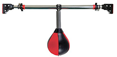 Hängender Speedbag, tragbarer Tür-Boxsack für Erwachsene mit verstellbarem Ständer, Reflexball-Boxsack für das tägliche Training im Fitnessstudio zu Hause