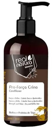 Real Natura - Conditionneur Sans Sel Pro-Force Crina 300ml - Renforcement et Vitalité