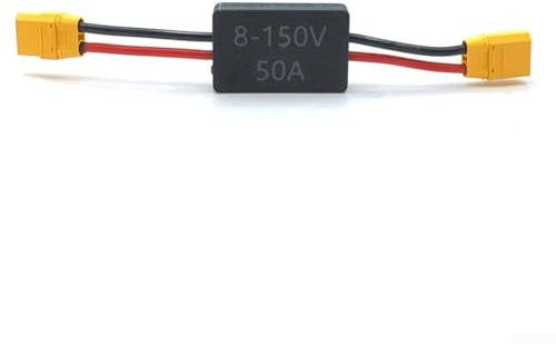 Gdfnmogo Power Meter 8-150V Aircraft Model LIPO Battery Voltage Capacity Tester Real Time Monitoring,LCD Display for XT60, for XT90 Interface(B)