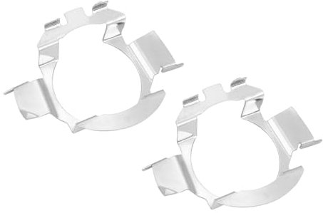 1 Paar H7 LED -Scheinwerferadapter, Aftermarket -LED -Halter für 5 Serien X5, Geeignet für FRV, Sorgt für eine Feste Verriegelung von LED -Glühbirnen Im Scheinwerfergehäuse des Autos
