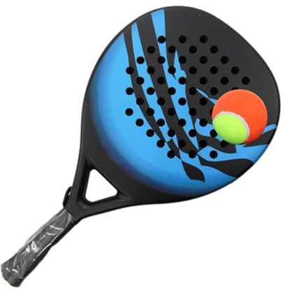 Raquetas de pádel, fibra de carbono, tenis de playa, resistentes a los golpes, equipo deportivo para mujeres, hombres, madre, papá, padre, adultos, principiantes