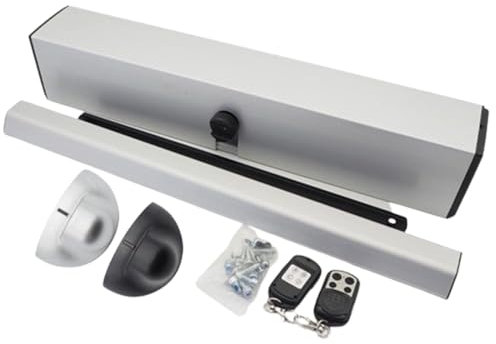DRYIC Apertura eléctrica de Puertas, Tiempo de sujeción de Apertura de Puertas; 1~30S (Ajustable), Paquete Completo con Control Remoto para hospitales/Bancos, (Inside)