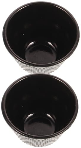 ABOOFAN Lot De 2 Tasses à Thé Rétro En Fonte, Format Unique, Service à Thé Kung Fu Pour Dégustation Traditionnelle