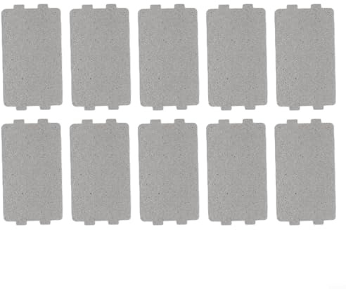 Yuanpgky Lot de 10 plaques de protection en mica pour four à micro-ondes, matériau isolant haute résistance
