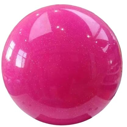 Fenteer Pelota de Gimnasia rítmica. Pelota pequeña de 15 cm para Entrenamiento de competición, Rosa