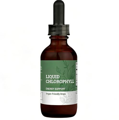 Gouttes liquides de chlorophylle, détox et soutien digestif, 1 unité