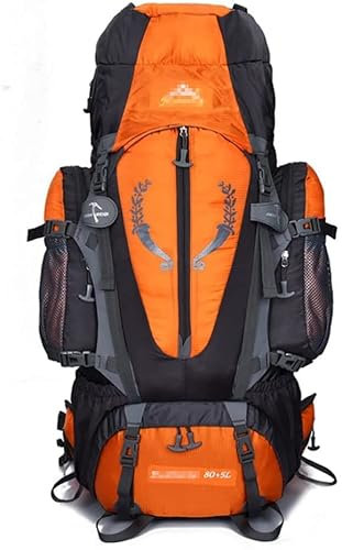 QHLOM Wanderrucksack 85L Wanderrucksack，Starker und strapazierfähiger Explorer Travel Daypack，Outdoor Bag Camping Rucksack für Damen und Herren Backpacking Jagd