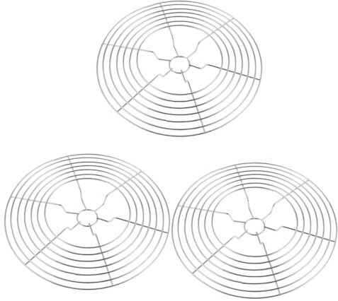Alipis 3stücke Stainless Steel Gas Stove Rack Für Kleine Töpfe Und Pfannen Hochtemperaturbeständig Und Leicht Zu Reinigen Für Heimische Küche
