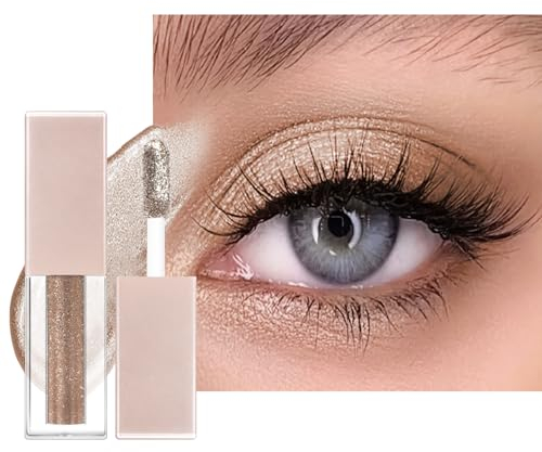 Sombras de Ojos Líquida Brillante de Diamante de Larga Duración