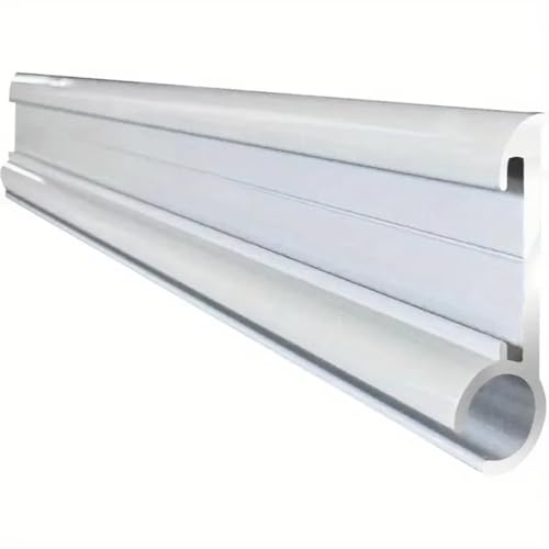 Vorzeltschiene, Aluminium, C-Kanalstreifen für T4, T5, T6, Wohnmobil, Wohnwagen, Boot, Campingzubehör, 55 cm, 6 Stück