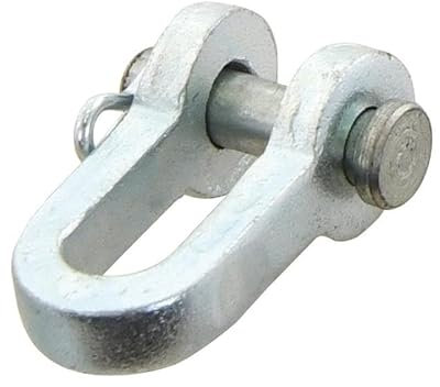 Set 3 Stück Schäkel verzinkt mit Stift Ø 8 mm Breite 18 mm