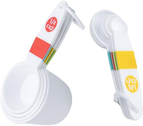 CONGARTENO Medidoras De Reutilizables Tazas Medidoras Para Cocina Tazas Portátiles Fácil De Limpiar y Transportar