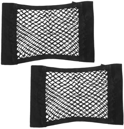 CTIRCHIU 2 Pezzi Organizer Elastico per Bagagliaio Rete Mesh per Sicurezza e Ordine Durante Viaggi e Camping