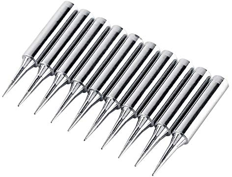 10Pcs 900M-T-I Soldering Iron Tips Replacement Solder Iron Tips Soldering Station Tool for 936 937 Soldering Station