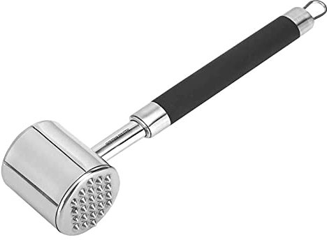 Inteneritore Di Carne In Acciaio Inossidabile, Inteneritore Di Carne Portatile A Doppia Faccia Per Uso Domestico Martello Di Carne Di Bistecca Accessori Da Cucina