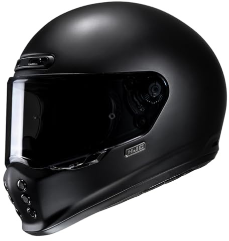 HJC, Integralhelme motorrad V10 blackmat, L, Schwarz