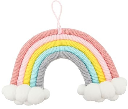 ibasenice Wolken-rainbow-hängedekoration Für Kinderzimmer Wunderschönes Wandornament Aus Stylische Wanddeko Für Kinderzimmer Für Fotos