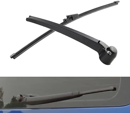 Aiyomi Auto Heckscheibenwischer für VW T5 Caddy 2004-2015, Heckwischerarm Scheibenwischer Hinten Wischerarm Set Ersatz