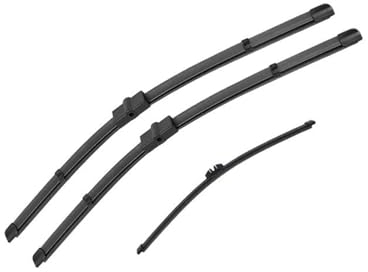 Ersatzklingen Für VW Für Polo 9N 9N3 MK4 2003 2004 2005 2006 2007 2008 2009 Vorne Hinten Scheibenwischerblätter Windschutzscheibe Fenster Nachfüllpackungen für Wischerblätter (Farbe : 9N 2003-2004)