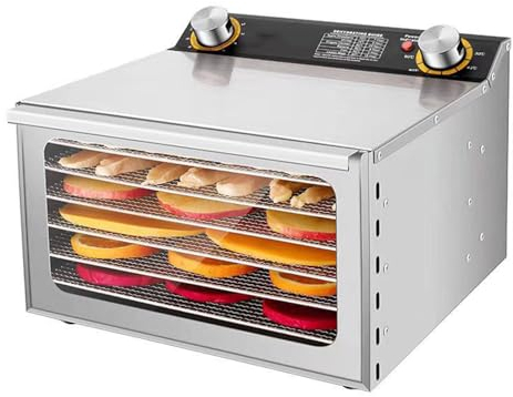 5/6 Layers Automatic Fruit Dryer Dried Fruit Machine Food Dehydrator Commercial Household Vegetable Herbal Flower Tea,5Layers