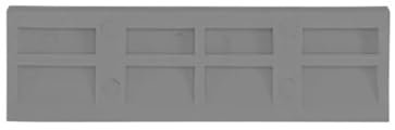 eufeifeiegds Anti-Rutsch-Türschwellenrampen-Set for intelligenten Roboterstaubsauger. Leichte TPE-Rampe for Rollstühle. wefeiegds(Grey-1Pcs)