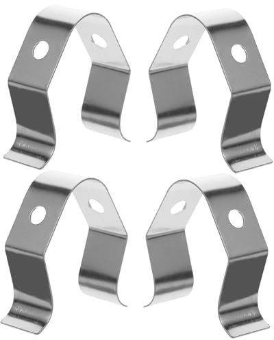 BEBEMOKO 4stücke Thermometerclip Aus Edelstahl Für Topfseite Temperaturfühlerklemme Mit Halter Clip Zur Befestigung Von Fühler Kochbedürfnisse