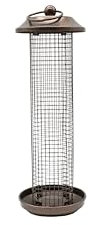 Johnston & Jeff New Orleans Erdnuss-Futterstation für Wildvögel, groß, 30 cm, Metall
