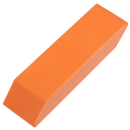 Garneck Borrador De Goma para Limpiar Grifos y Superficies De Cocina Eliminador De Manchas y Sarro Herramienta Ligera para Fregadero Utensilios y Encimeras Color Naranja Resistente