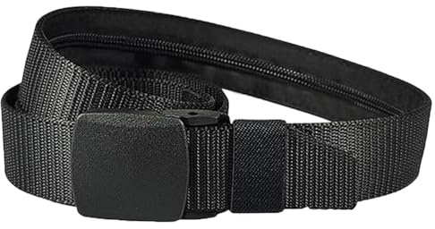 SIXHAOBU Cintura per soldi da uomo e da donna con scomparto segreto, Cintura Porta Soldi Nascosta, Marsupio Viaggio Antifurto,120 cm, cintura di sicurezza da viaggio,per Viaggio e Uso Quotidiano