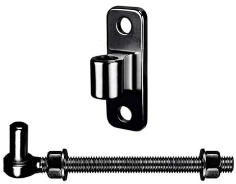 J-Bolzen-Scharniere aus Edelstahl for Außenzäune Für Farmtore(10 inches)