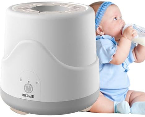 Shaker à biberon pour bébés - Mélangeur de formule automatique électrique, shaker à lait portable rechargeable avec vitesse réglable et design antidérapant
