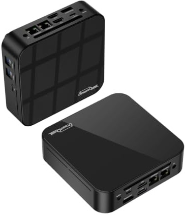 DreamQuest Mini PC Windows 11 Pro Preinstalled,Micro Desktop Computer 12th Gen Intel N95 (up to 3.4GHz) 16GB DDR4 512GB M.2 SSD with 3x HDMI,4x USB3.2/2.4G+5 G Dual-band Wi-Fi,Bluetooth 4.2 /Gigabit