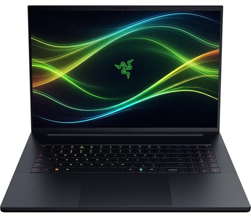 Razer Blade 18 (2026) - 18 inch Gaming Laptop - NVIDIA GeForce RTX 5090 - Intel Core Ultra 9-16 UHD+ 240Hz / FHD+ 440Hz Display - 32GB DDR5 6400-2TB SSD - UK Layout | Black