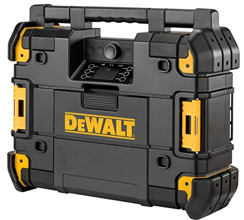 Radio sur batterie DeWalt DWST1-81078 TStak - DAB+, FM - Avec fonction charge 10,8 V - 54 V, Bluetooth - IP54 - Caisson de basse intégré