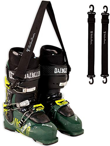 StoreYourBoard Ski and Snowboard Boot Carrier, Adjustable Shoulder Strap, 2 Pack