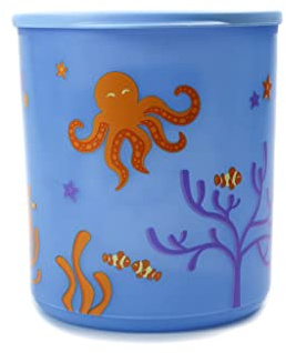 Tupperware WAL - Frigorífico (3,3 L, redondo), color azul