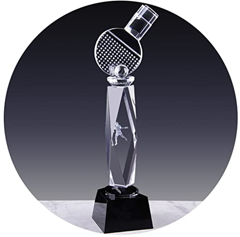 Pokale, Medaillen Auszeichnungen Fußball-Basketball-Turnier MVP Team Champion Trophäe Tischtennisspiel-Siegertrophäe Basketball-Trophäe Tischtennis-Kristall-Trophäe Ehrentrophäe Souvenir Pokale