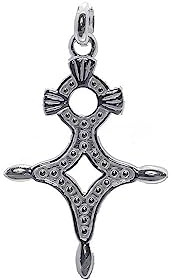 ASCALIDO Pendentif agades Croix du sud agadez en Argent Massif 925 seul