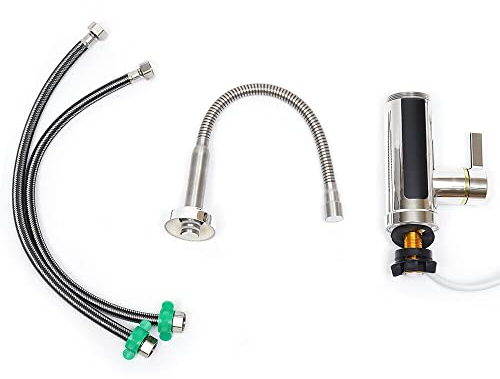Instant Electric Water Heater 3000W Elektrische LED Wasserhahn Sofort Heizung für Küche Bad Wohnwagen Camping