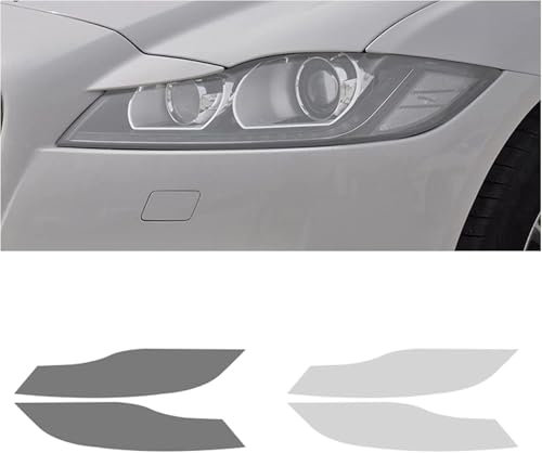Pellicola Protettiva per Jaguar XF X260 2015-2021 Pellicola Protettiva per Adesivo in TPU Nero Trasparente (annerito)