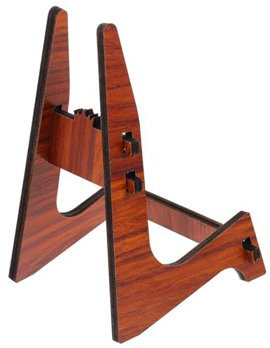 GOOHOCHY Ukulelenständer Aus Holz Vielseitiges Bodendisplay Für Geige Und Instrumente